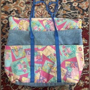 Vintage 1990’s Barbie Cabana Pool Beach Bag